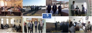 بازدید معاون اداری، مالی و مدیریت منابع و مدیرکل دفتر فنی و نظارت بر طرح های عمرانی دانشگاه فنی و حرفه ای از دانشگاه فنی و حرفه ای استان اصفهان