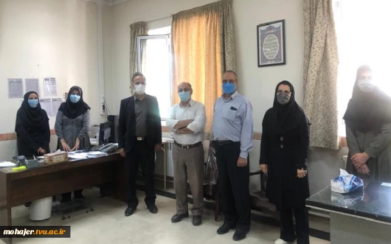 بازدید مدیرکل مرکزنظارت و ارزیابی و مدیرکل دفتر امور حقوقی دانشگاه فنی و حرفه ای از دانشکده و آموزشکده های استان اصفهان 6