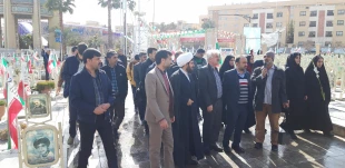تجدید میثاق با شهدا در آستانه سالگرد پیروزی انقلاب اسلامی و 22 بهمن 1402 24