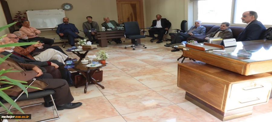 دیدار پیشکسوتان دانشکده ملی مهارت شهید مهاجر با دکتر قادری معاون اداری، مالی و مدیریت منابع دانشگاه ملی مهارت 2
