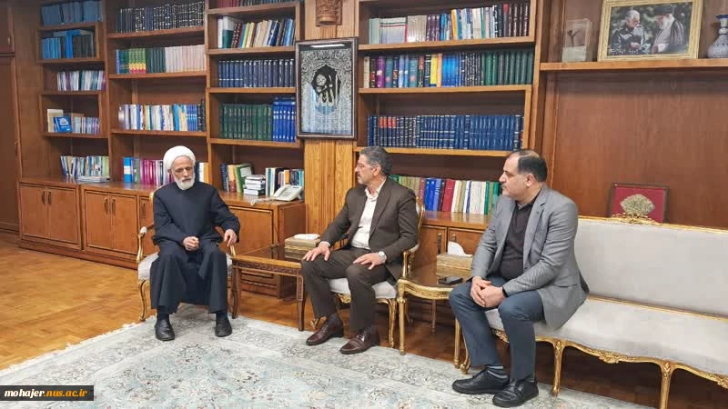 دیدار ریاست دانشگاه ملی مهارت با معاون امور حقوقی ریاست جمهوری 2