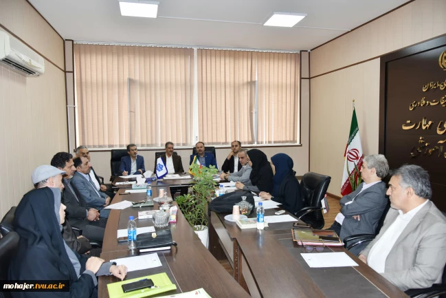 با حضور رییس دانشگاه ملی مهارت
سومین جلسه شورای چاپ و نشر دانشگاه ملی مهارت برگزار شد