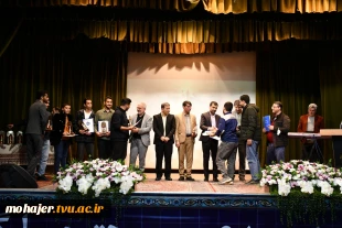 برگزاری مراسم روز دانشجو و آیین تقدیر از دانشجویان برگزیده دانشکده شهید مهاجر 5