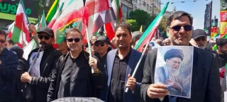 حضور بسیج کارکنان دانشگاه ملی مهارت همراه با بسیج کارکنان وزارت علوم در مراسم گرامیداشت اربعین امام شهید امت