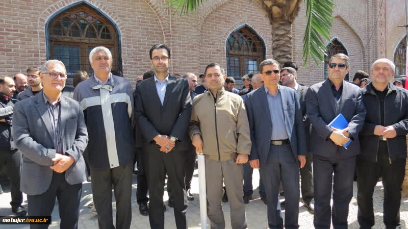 حضور پر شور دانشگاهیان دانشگاه ملی مهارت در آیین چهلمین روز شهادت رهبر شهید، قائد امت، همگام با مردم سراسر کشور 9