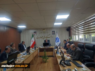 سومین جلسه برخط رئیس دانشگاه ملی مهارت با نماینده‌های کارمندان ۲۱ واحد استانی