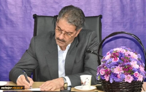 رئیس دانشگاه ملی مهارت به مناسبت فرارسیدن روز معلم پیامی صادر کرد 2