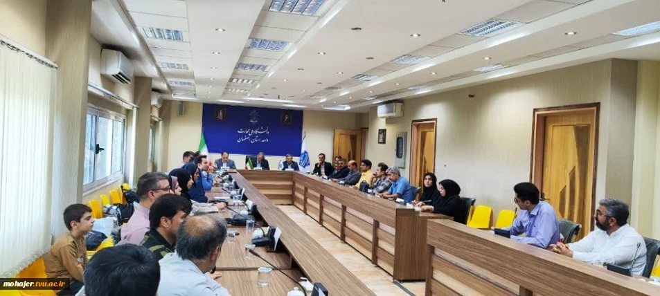 بازدید رئیس دانشگاه ملی مهارت از دانشکده‌ها و آموزشکده‌های واحد استانی اصفهان و نشست با کارکنان این دانشگاه
