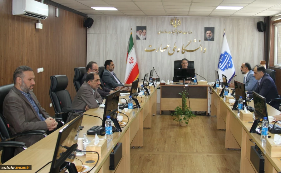 برگزاری نشست وبیناری هم‌اندیشی هیئت رئیسه دانشگاه با اعضای هیئت علمی 2