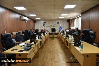 برگزاری سومین نشست ستاد هماهنگی آیین وداع و تشییع رهبر شهید در دانشگاه ملی مهارت