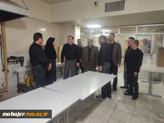 بازدید مسئولین دانشگاه ملی مهارت از روند تدارکات و آماده‌سازی امکانات میزبانی آیین وداع با رهبر شهید در دانشکده‌های دکتر شریعتی و شهید شمسی‌پور