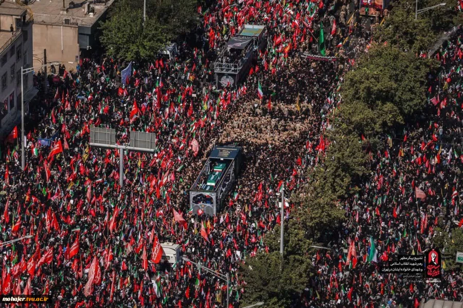 بیانیه حوزه مقاومت بسیج کارمندان دانشگاه ملی مهارت
به مناسبت آیین وداع و تشییع پیکر مطهر رهبر شهید، حضرت آیت‌الله العظمی امام سید علی خامنه‌ای (مدظله‌العالی) 2