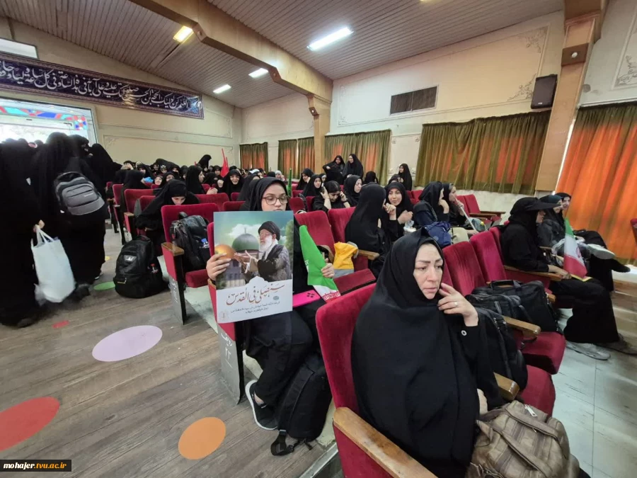حضور دانشجویان در آیین تشییع آقای شهید ایران 5