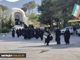 حضور دانشجویان در آیین تشییع آقای شهید ایران 6