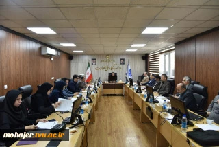 رئیس دانشگاه ملی مهارت در هشتمین جلسه شورای دانشگاه:
مشارکت همه‌جانبه تمام ارکان دانشگاه لازمه رسیدن به موفقیت در سطوح مختلف علمی و آموزشی