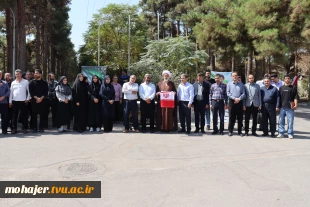 پرچم مقدس جمهوری اسلامی ایران در دانشگاه ملی مهارت واحد استانی اصفهان به اهتزاز در آمد. 4