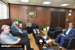 نشست مشترک مسئولین دو دانشگاه پهنه گستر کشور