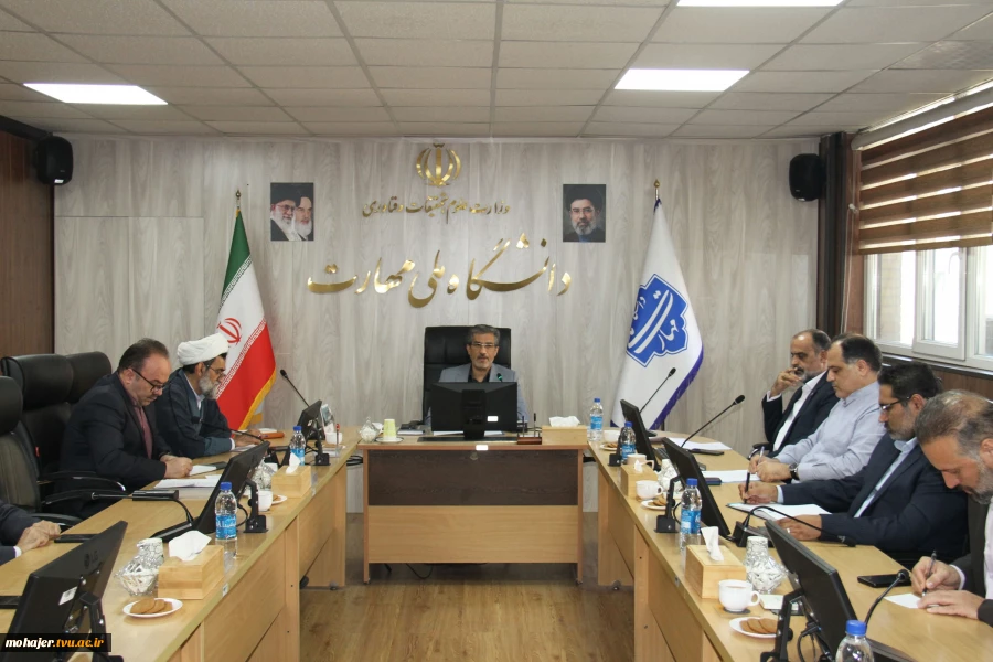 تأکید سرپرست دانشگاه ملی مهارت بر ارتقای کیفیت آموزش و نظارت مستمر بر فرایندهای آموزشی 2