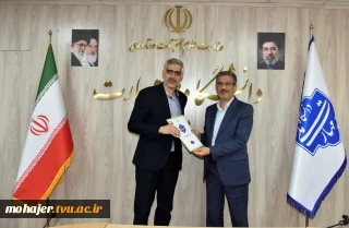 آیین معارفه سرپرست جدید معاونت آموزشی دانشگاه