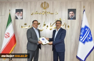 آیین معارفه سرپرست جدید معاونت اداری، مالی و مدیریت منابع دانشگاه